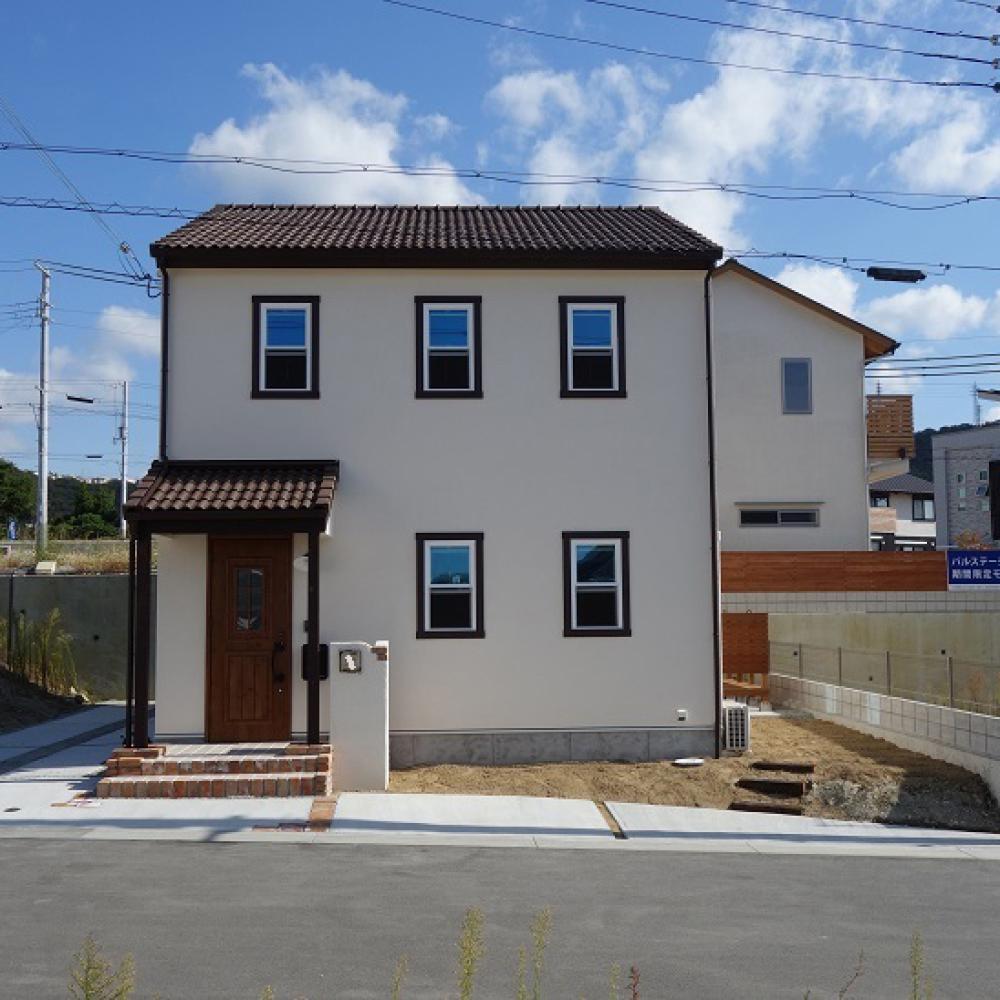 階段が真ん中にある家